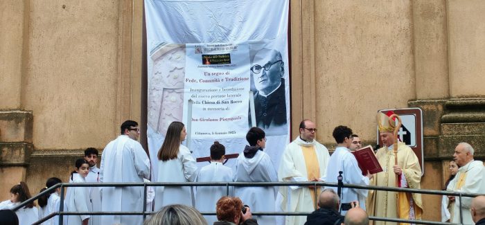 Cittanova, Inaugurazione e benedizione della nuova porta laterale della Chiesa di San Rocco In memoria di Don Girolamo Pietropaolo: un momento di Fede, Comunità e Tradizione  